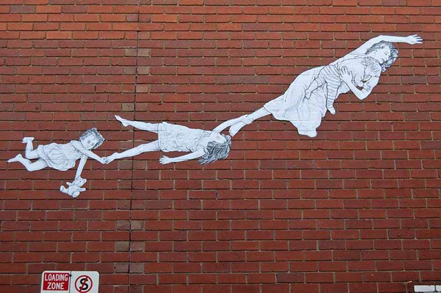 Street art à Melbourne, Australie