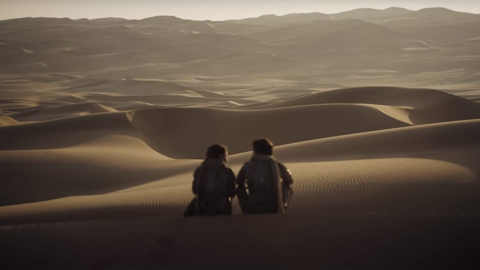 Timoth E Chalamet Rides A Sandworm In The Spectacular First Dune Part