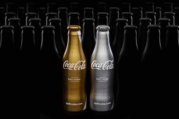 Daft Punk and Coke to Release Shiny Limited Edition Bottles