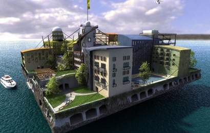 Background image for Paypal Founder’s Futuristic Floating Island City