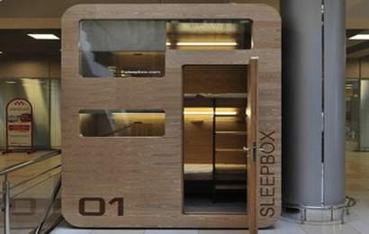 Background image for Micro-Hotel Sleepbox Makes Being In Transit Appealing
