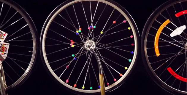A Short Film Made Using Musical Bicycle Parts