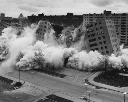 Photographs of Beautiful Buildings Being Demolished