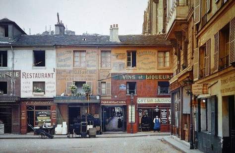 Rare Colour Photographs of Paris in 1914