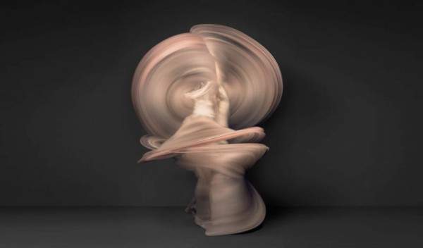 Nude Dancers in Whirls and Swirls