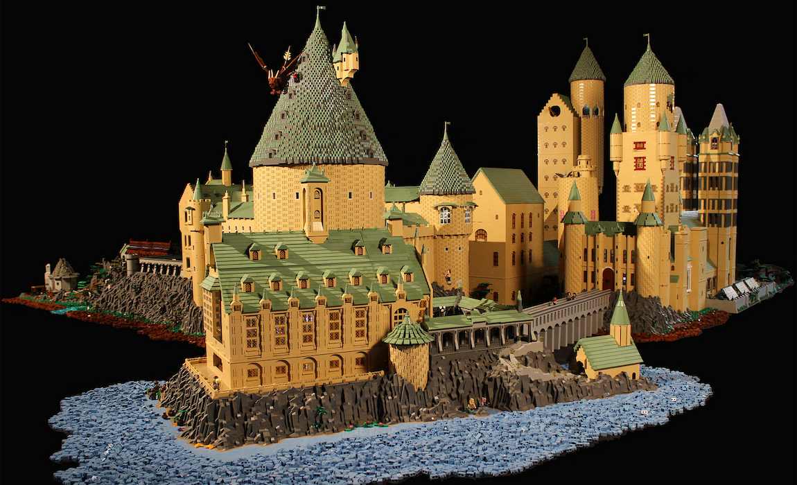 A Lego Hogwarts Exists That Is Almost Big Enough to Enter - Concrete ...