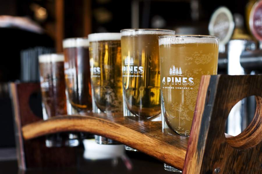 Beer Mimics Food Showcase from 4 Pines Brewery