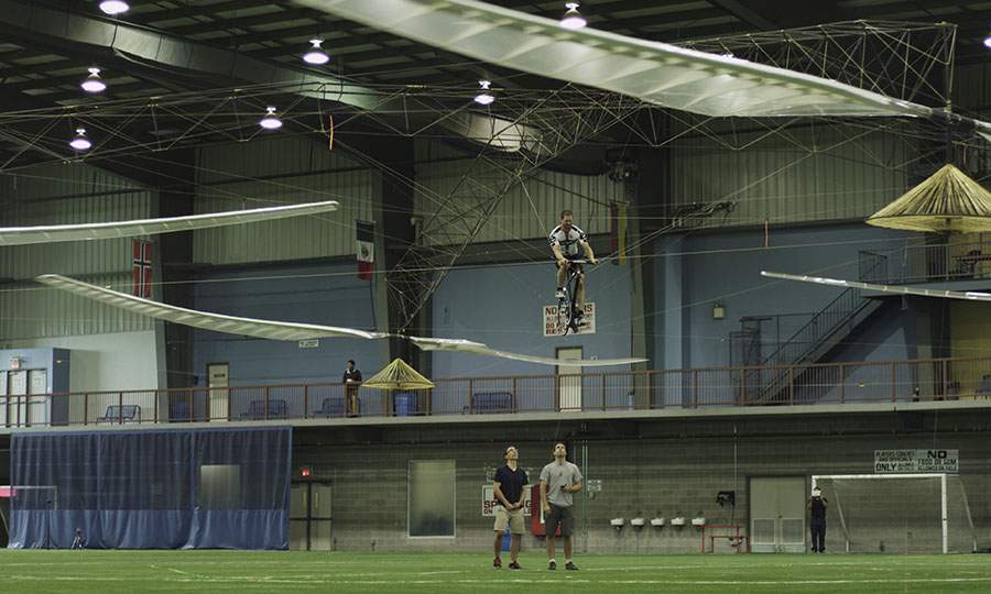 World’s First Human Powered Helicopter Takes Flight