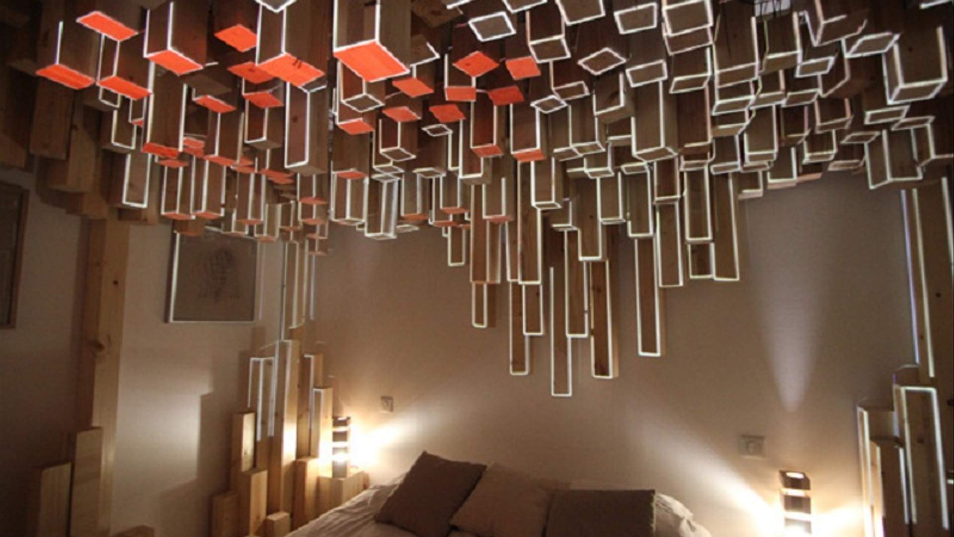 Art Installations in Hotel Rooms - Concrete Playground