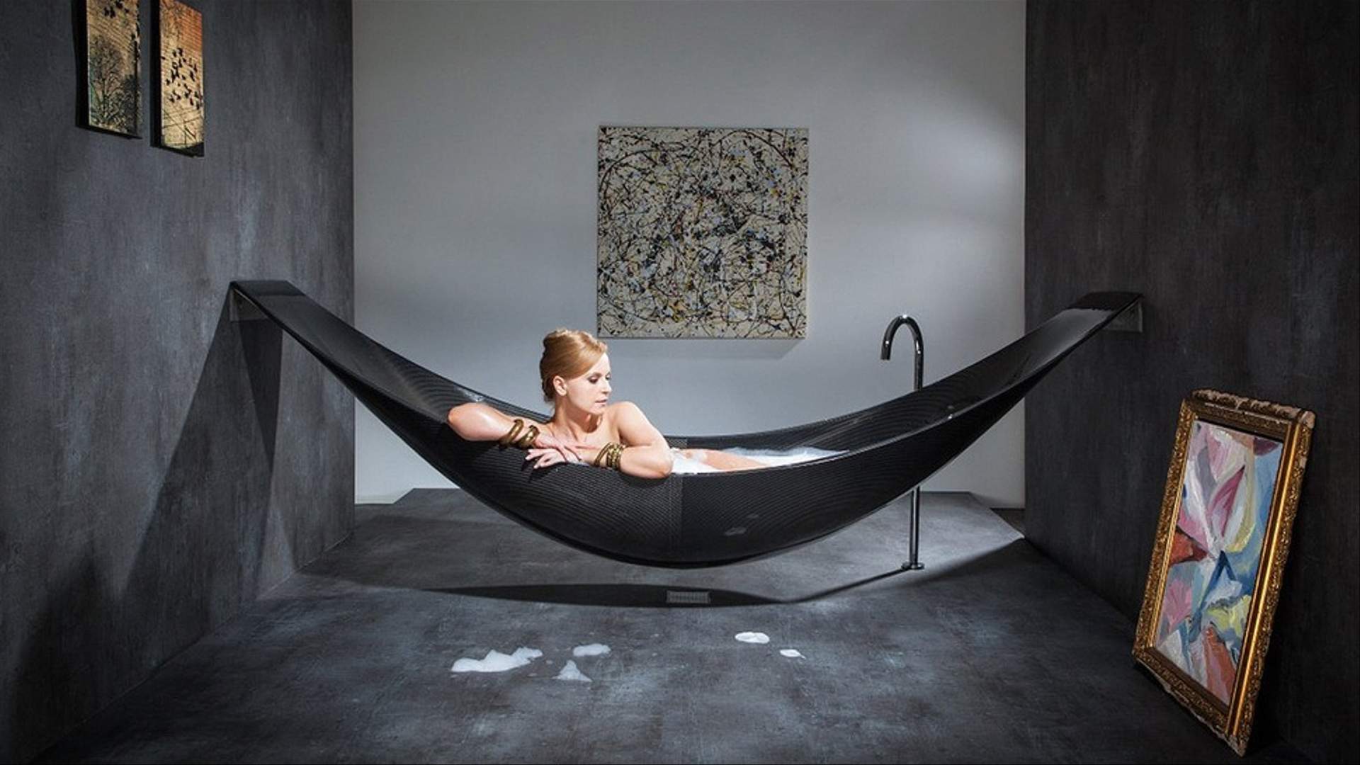 Bath TubHammock Takes Luxury to a New Level Concrete Playground