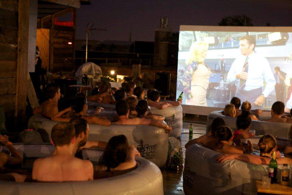 Hot Tub Cinema to Head Down Under