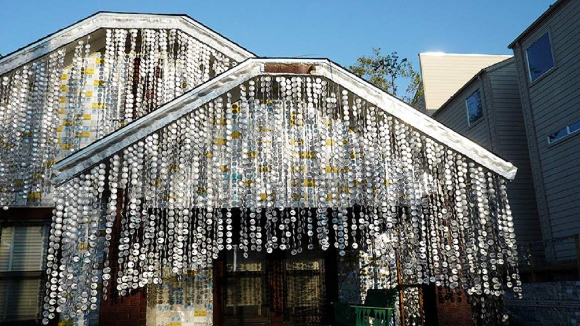 Houston’s Beer Can House an Official Landmark Concrete Playground