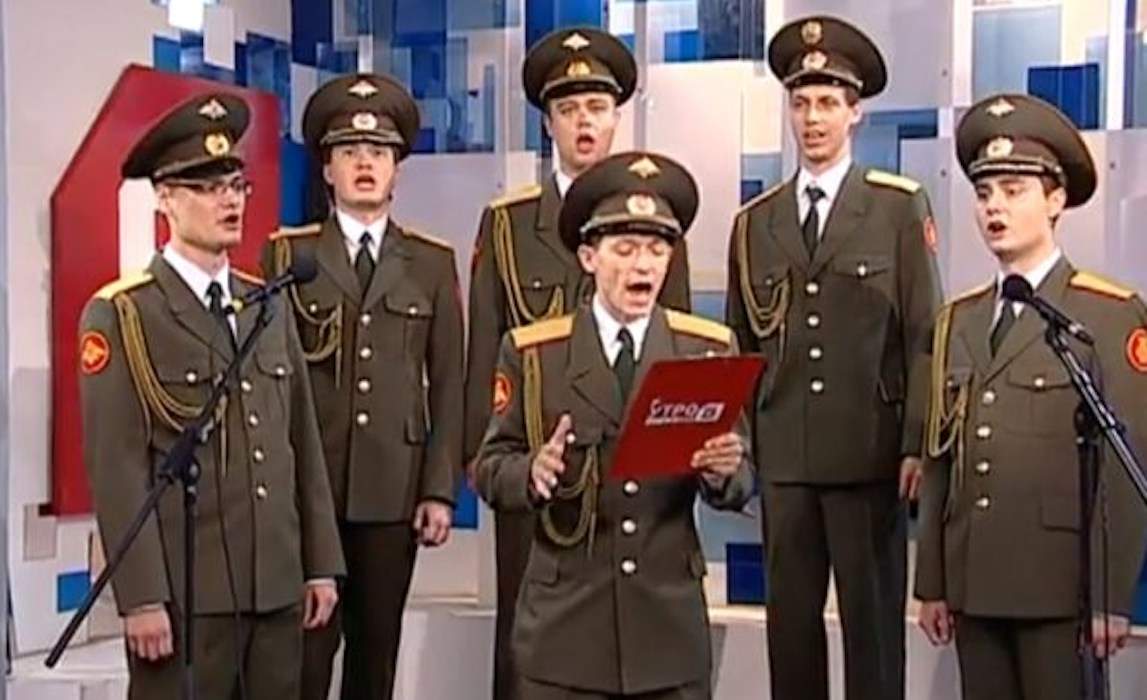 The Russian Army Channels Their Inner Adele