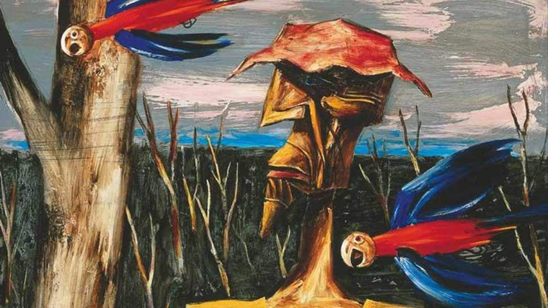 Albert Tucker Explorers and Intruders, Melbourne