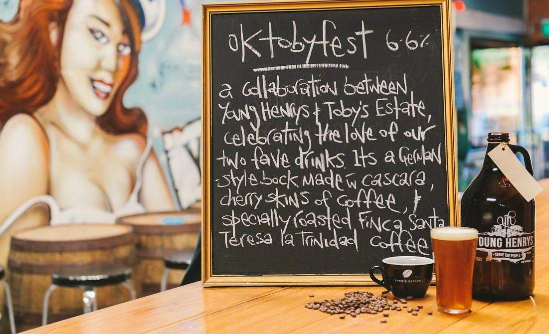 The Beer-Slash-Coffee Combo from Toby’s Estate and Young Henrys
