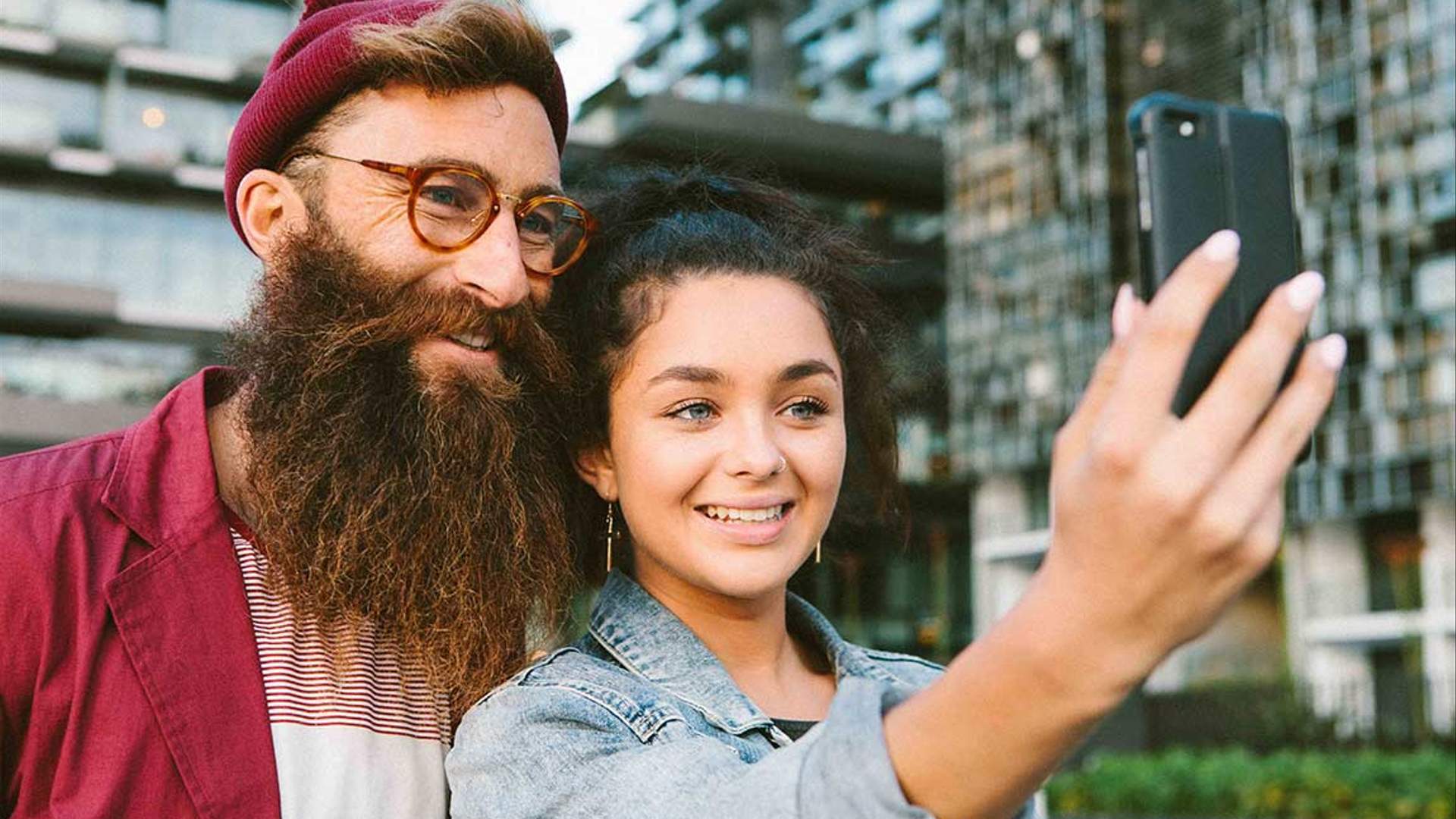 Hipster Santa Takes Selfie With You Concrete Playground