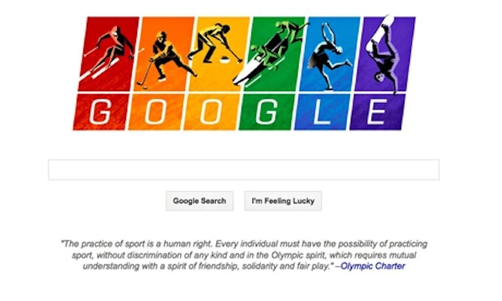 Rainbow Sochi Google Doodle Targets Anti-Gay Laws in Russia