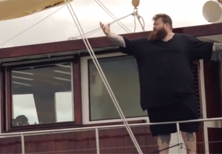 Background image for Action Bronson takes to the Hauraki Gulf
