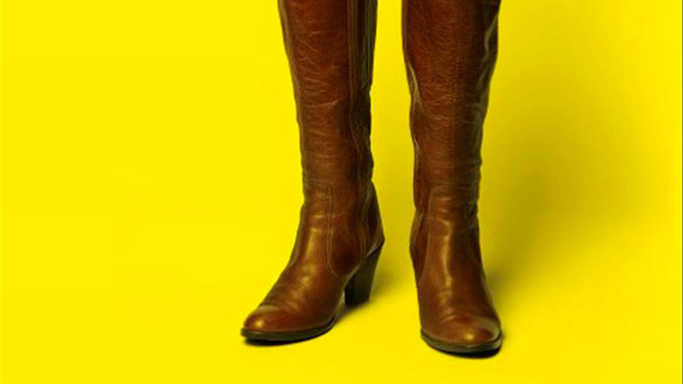 Girl in Tan Boots Concrete Playground