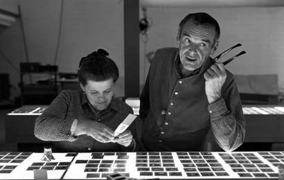 Background image for The Eames Explainer: How One Family Left a Legacy on Furniture, Film and Steve Jobs