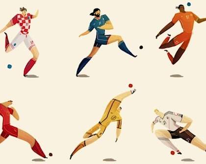 Illustrator Rafael Mayani Makes Futurist Incredibles of World Cup Stars