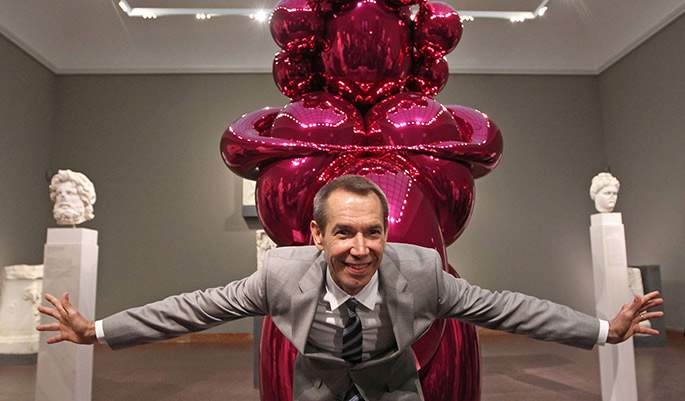 Jeff Koons Gets Naked in the Latest Vanity Fair