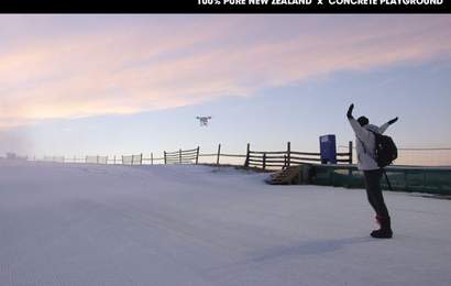 Background image for Take a Few Drone Selfies during your next South Island Snow Trip