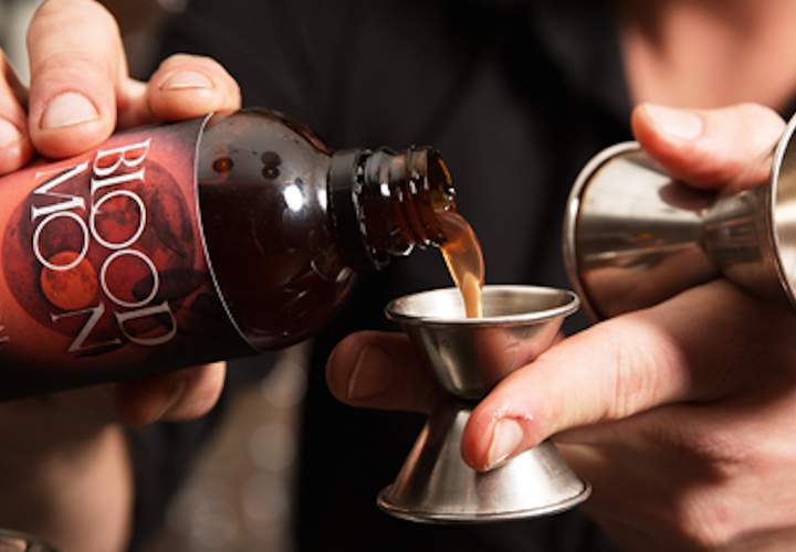 Background image for Crowdfunded Australian Tonic Syrup Blood Moon Is Made for Gin Drinkers