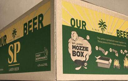 Background image for Forget Aerogard, This Beer Carton is Also a Mosquito Repellent