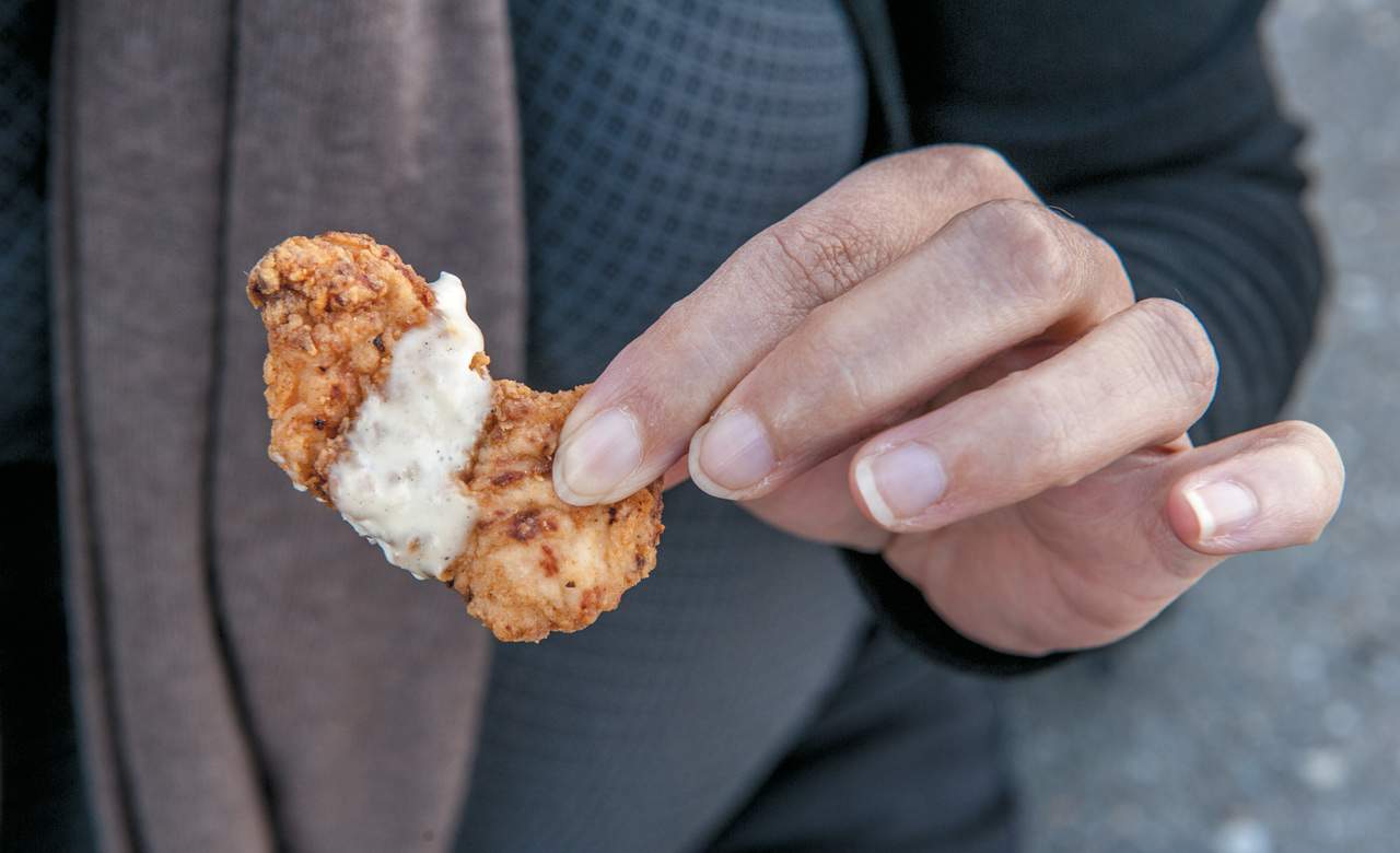 Food Truck Feasts: Make Eat Art Truck's Tender Chicken Bites with Blue Cheese Sauce