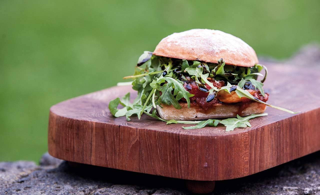 Food Truck Feasts: Make The Little Mushroom Co.'s Ratatouille Burger 