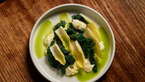 a bowl of pasta at Tipo 00 melbourne - one of the best italian restaurants in Melbourne