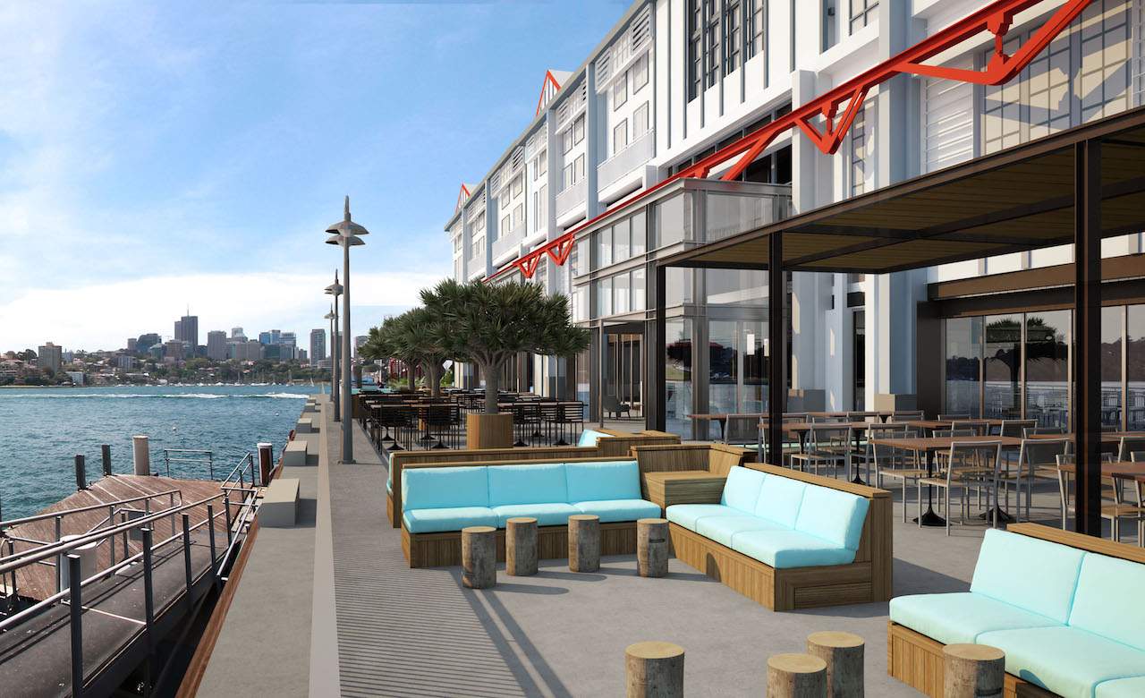 A First Look at Pier One's New Waterfront Bar: The Gantry