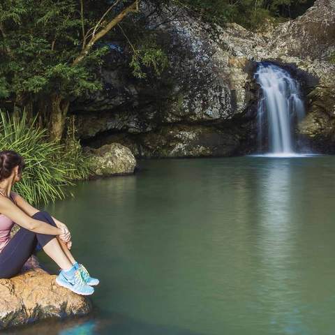 KONDALILLA FALLS, MONTVILLE - best waterfall in Brisbane, Queensland.