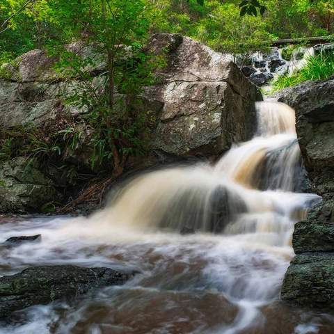 JC SLAUGHTER FALLS AND SIMPSON FALLS, MOUNT COOT-THA - best waterfall in Brisbane, Queensland.