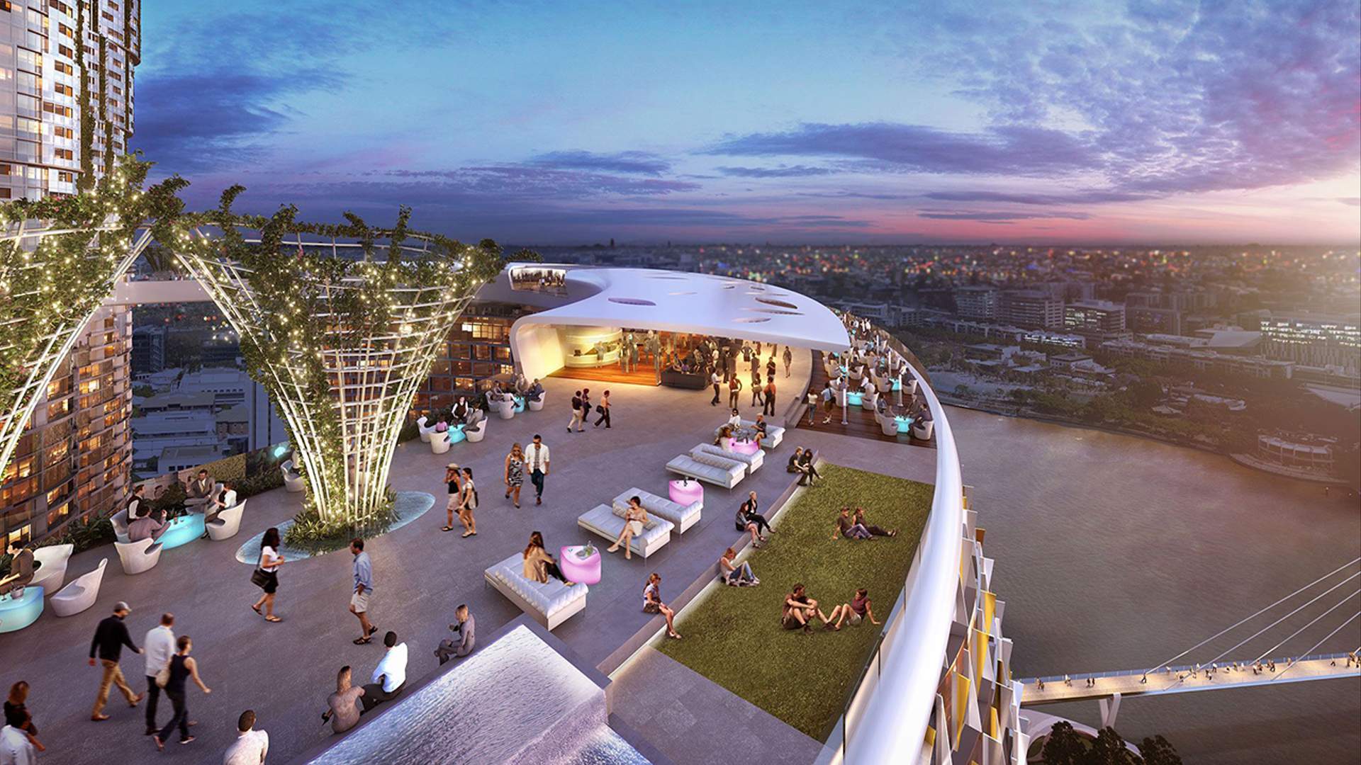 Queen's Wharf Brisbane Queen's Wharf strikes deal for jaw-dropping luxury  shopping precinct - Queen's Wharf Brisbane