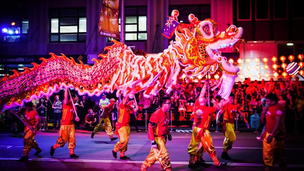 Chinese New Year Twilight Parade 2015