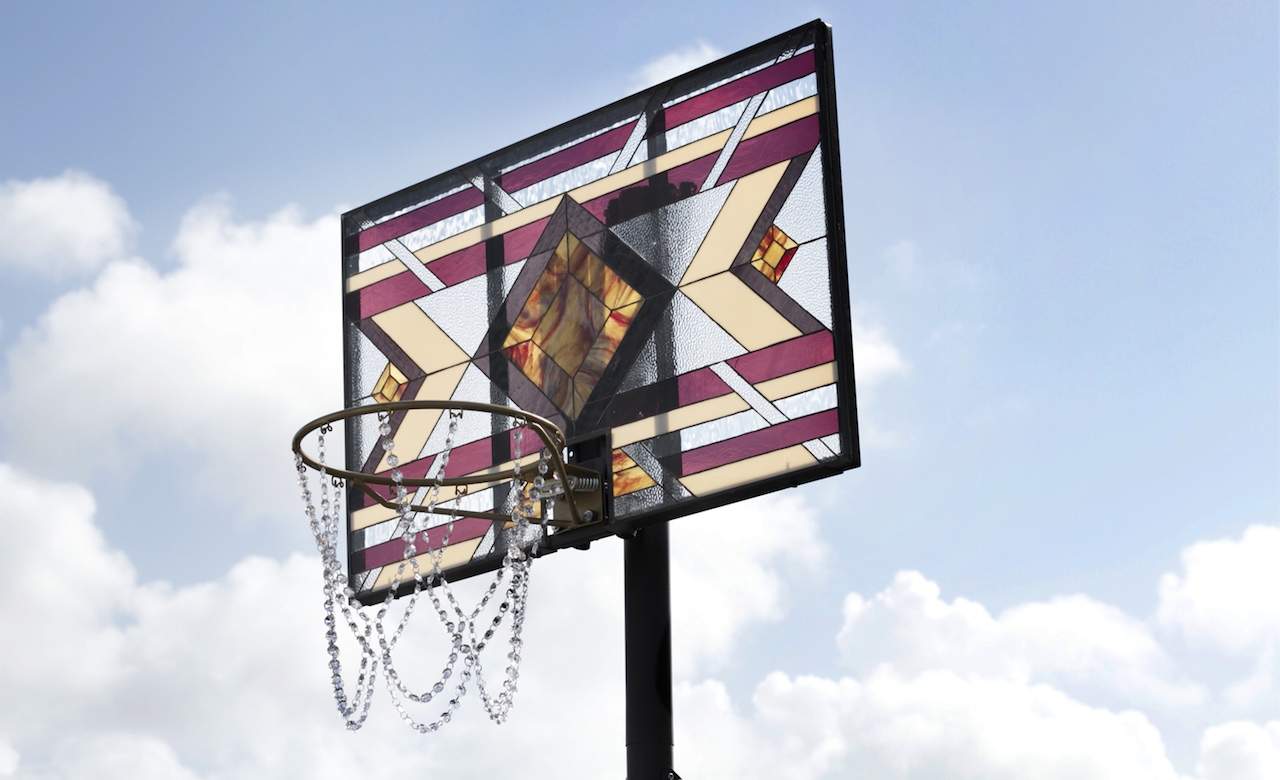 Victor Solomon's Stained Glass Basketball Hoops are Too Pretty to Slam Dunk