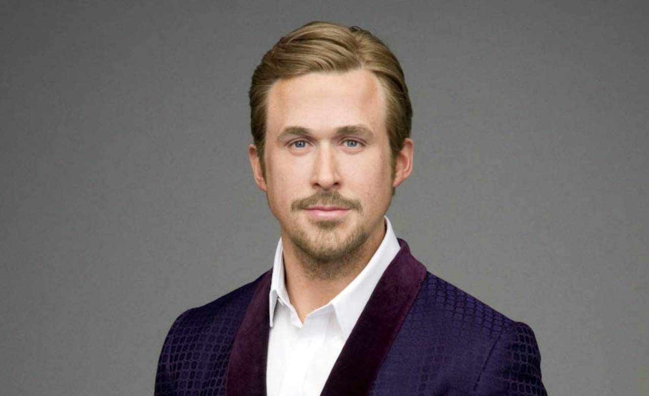 Ryan Gosling at Madame Tussauds for Valentine's Day