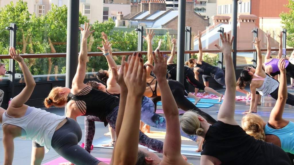Rooftop Yoga at the Glenmore