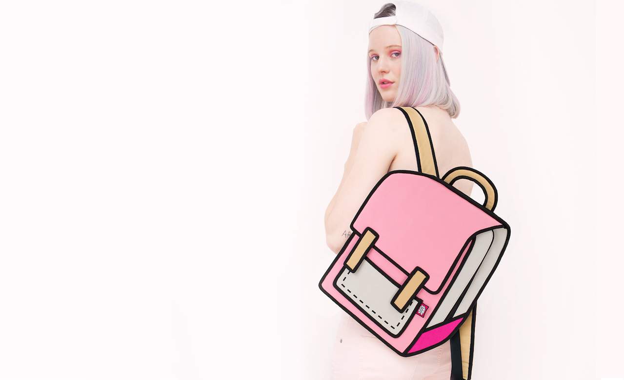 Live in a Cartoon World with JumpFromPaper's Trippy (But Real) Bag Collection