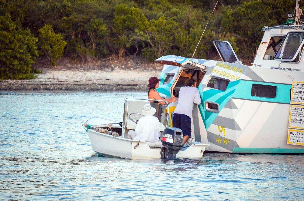 Behold, You Can Now Have Your Pizza Delivered By Boat in the US Virgin Islands