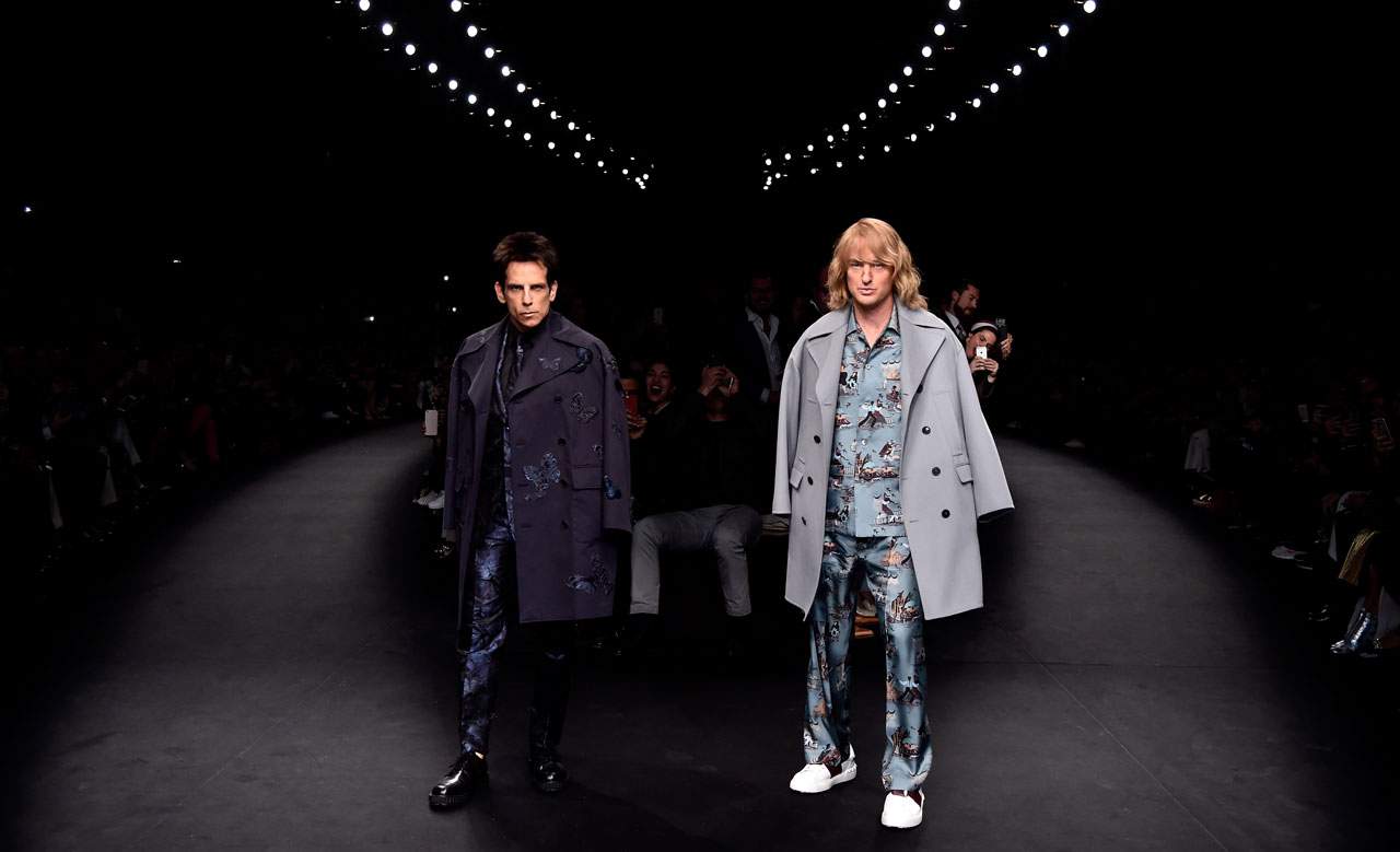 Derek Zoolander and Hansel Close Valentino AW15 at Paris Fashion Week