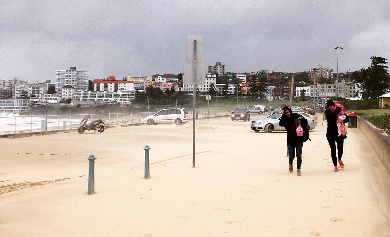 Boss of the State Mike Baird Gives Sydney an Early Mark in the Face of Continuing Storm