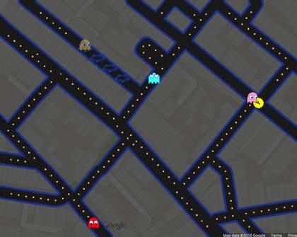 You Can Play Pac-Man on Google Maps Right Now