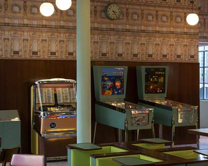 Wes Anderson Designed a Cafe That Looks Like One of His Movie Sets