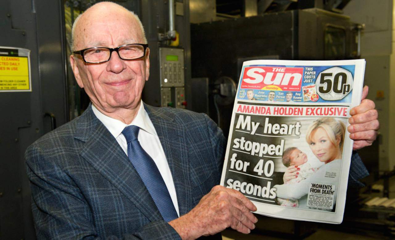 Rupert Murdoch Has Left the Headlines and Has Gone on Stage