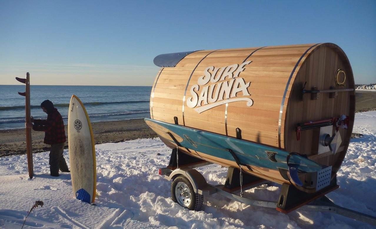 The Mobile Sauna To Thaw You Out Post-Surf