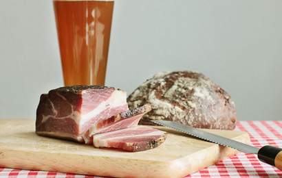 Background image for Dude Food Heaven Is This Beer, Bacon and Cheese Dip Recipe