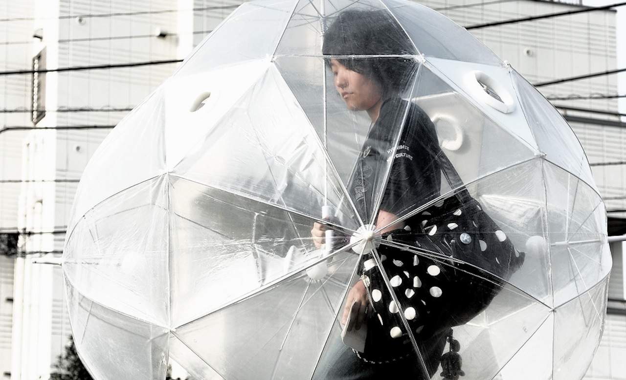 The Full-Body Umbrella Could Save You in the Next Rain Storm